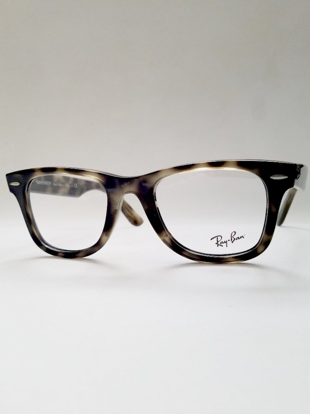 For Parts Ray-Ban RB 4340-V 5902 50mm Brown Tortoise Men's Eyeglasses Frame